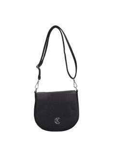 Karen 2497 fekete rostbőr táska