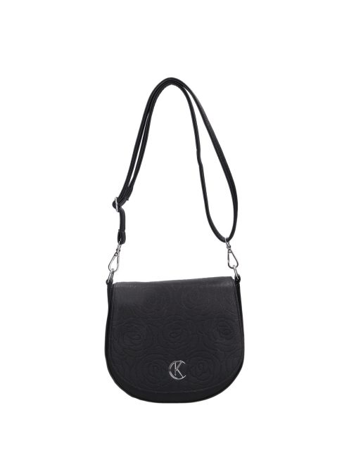 Karen 2497 fekete rostbőr táska