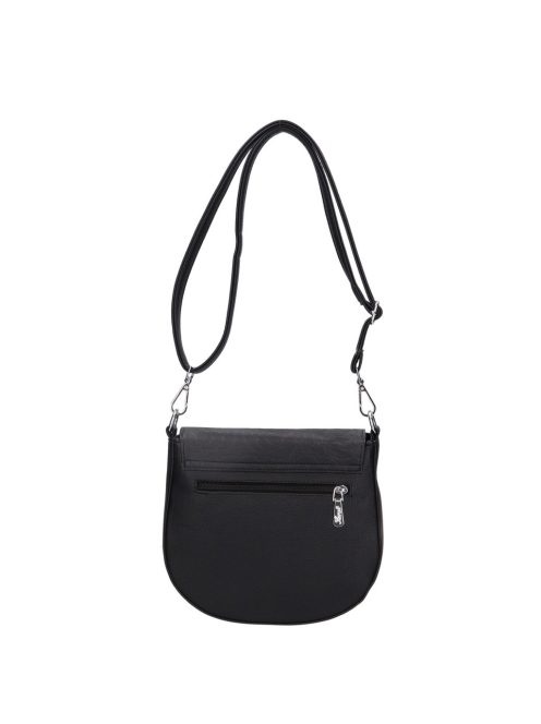 Karen 2497 fekete rostbőr táska