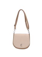 Karen 2497 drapp bézs rostbőr táska