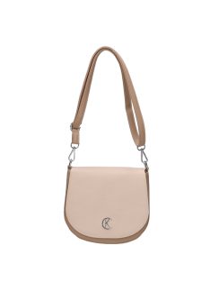 Karen 2497 drapp bézs rostbőr táska