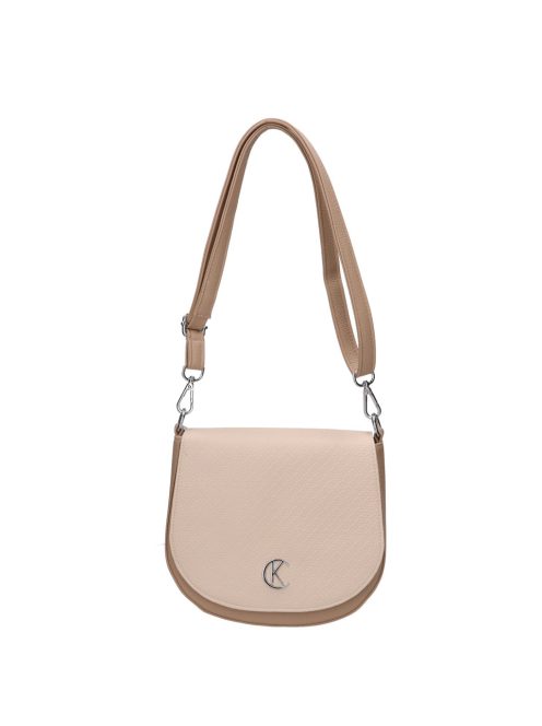 Karen 2497 drapp bézs rostbőr táska