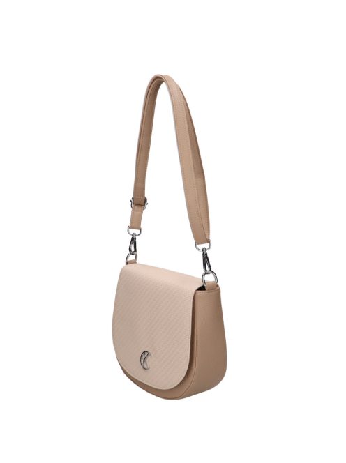 Karen 2497 drapp bézs rostbőr táska