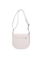 Karen 2497 fehér virág rostbőr táska