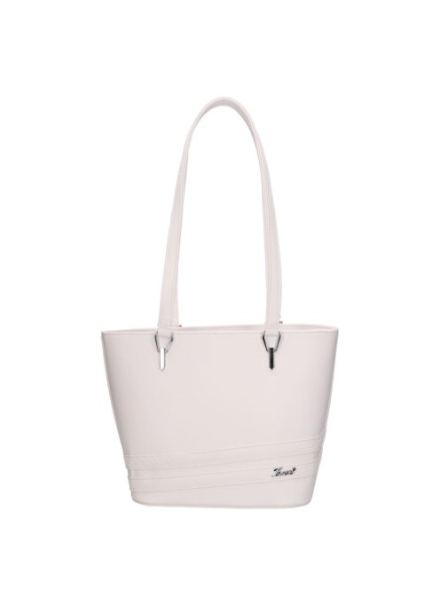 Karen 2524 fehér rostbőr táska