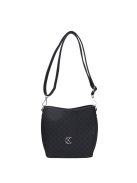 Karen 2526 fekete rostbőr táska