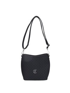 Karen 2526 fekete rostbőr táska