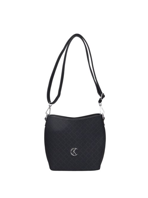 Karen 2526 fekete rostbőr táska