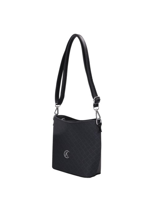 Karen 2526 fekete rostbőr táska