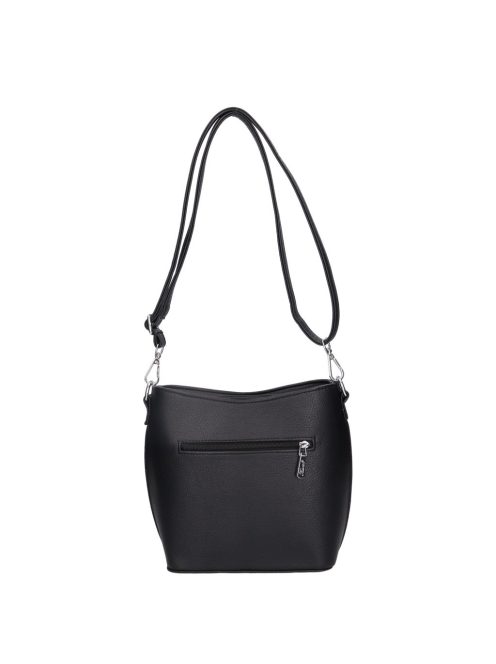 Karen 2526 fekete rostbőr táska