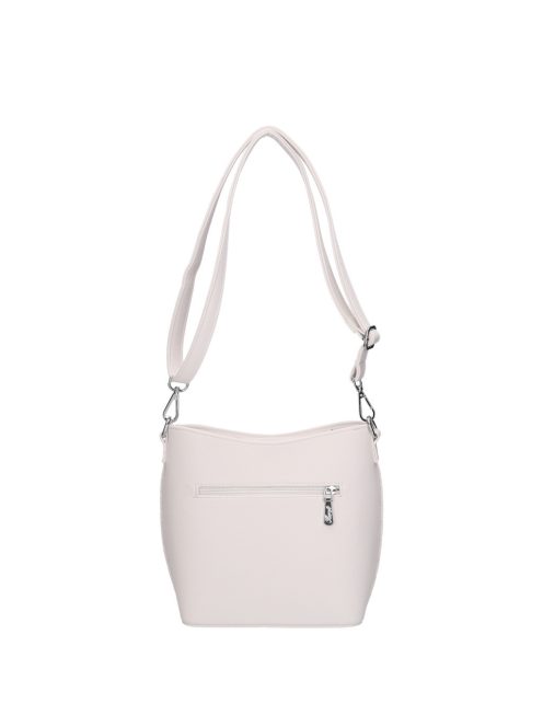 Karen 2526 fehér rostbőr táska