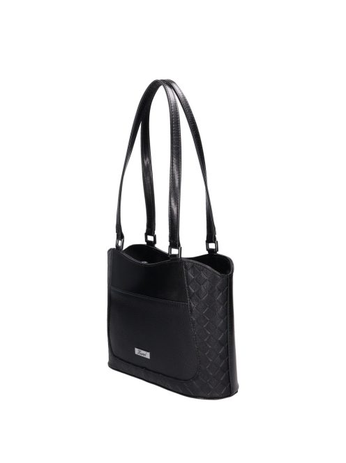 Karen 2527 fekete rostbőr táska