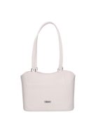 Karen 2527 fehér rostbőr táska