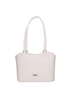 Karen 2527 fehér rostbőr táska