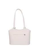 Karen 2527 fehér rostbőr táska