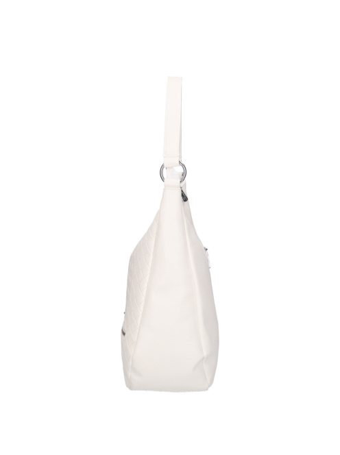 Karen 2533 fehér rostbőr táska