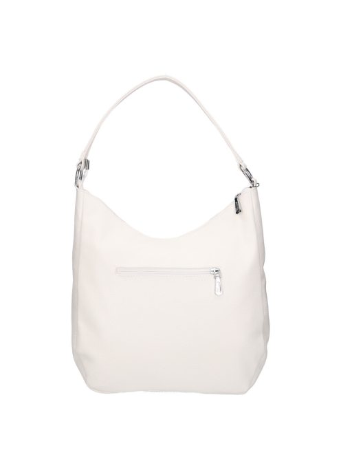 Karen 2533 fehér rostbőr táska