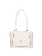 Karen D 699 fehér rostbőr táska