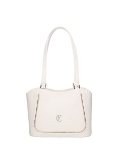 Karen D 699 fehér rostbőr táska