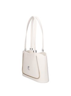 Karen D 699 fehér rostbőr táska