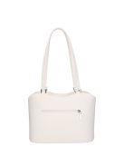 Karen D 699 fehér rostbőr táska