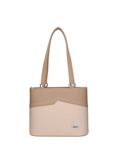 Karen D 695 drapp bézs rostbőr táska