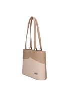 Karen D 695 drapp bézs rostbőr táska