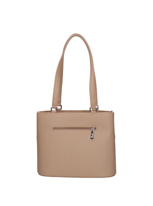 Karen D 695 drapp bézs rostbőr táska