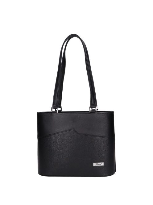 Karen D 695 fekete rostbőr táska