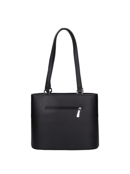 Karen D 695 fekete rostbőr táska