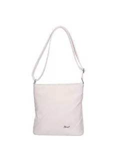 Karen 9481 fehér rostbőr táska