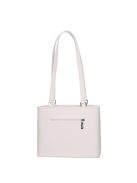 Karen 9552 fehér rostbőr táska