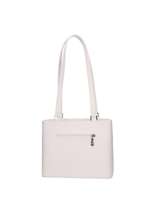 Karen 9552 fehér rostbőr táska