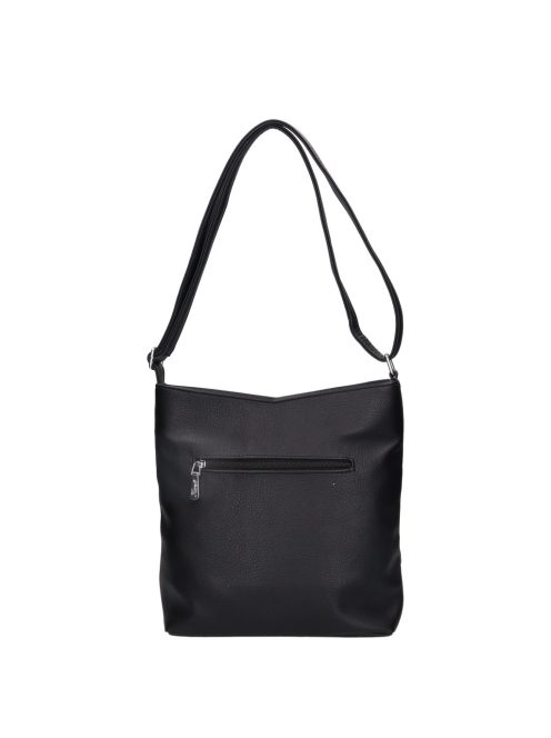 Karen D 704 fekete rostbőr táska