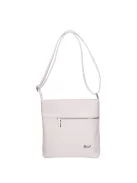 Karen D 696 fehér rostbőr táska