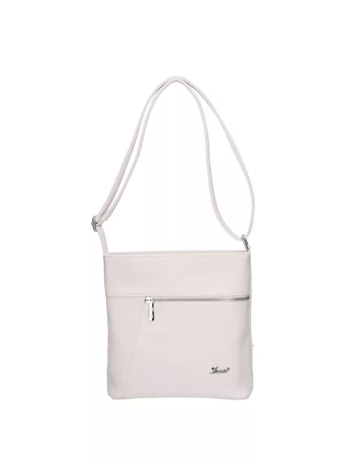 Karen D 696 fehér rostbőr táska