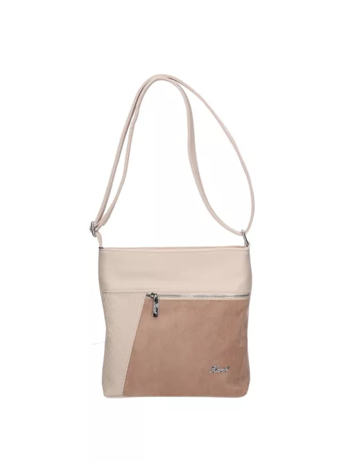 Karen D 696 bézs drapp rostbőr táska