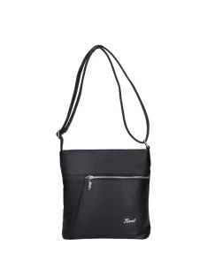 Karen D 696 fekete rostbőr táska