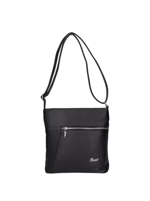 Karen D 696 fekete rostbőr táska