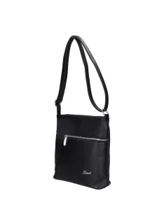 Karen D 696 fekete rostbőr táska