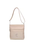 Karen 9550 bézs rostbőr táska