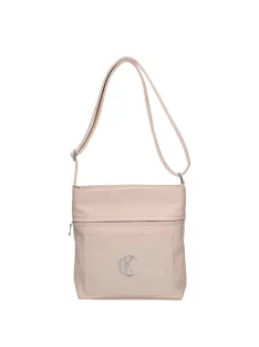 Karen 9550 bézs rostbőr táska