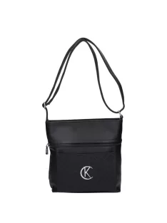 Karen 9550 fekete rostbőr táska