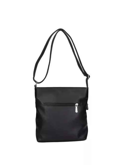Karen 9550 fekete rostbőr táska