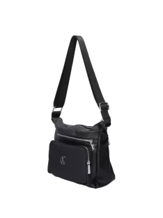 Karen 1750 fekete rostbőr táska