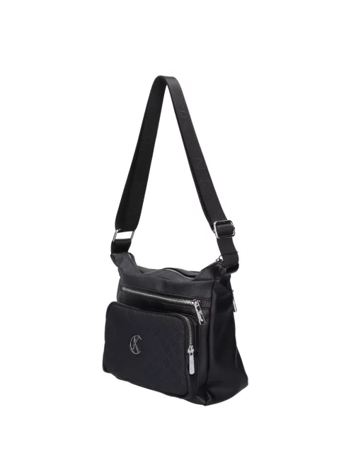 Karen 1750 fekete rostbőr táska