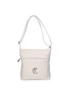Karen 9550 fehér rostbőr táska