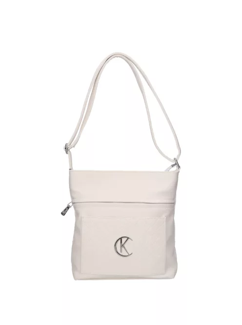 Karen 9550 fehér rostbőr táska