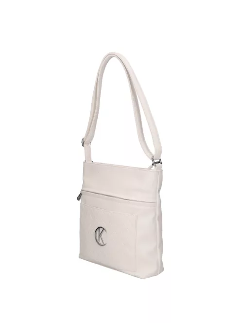 Karen 9550 fehér rostbőr táska