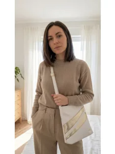 Karen 9553 drapp rostbőr táska